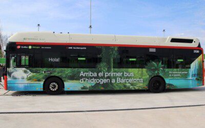 La hidrogenera pública de Barcelona, en la que Indus participó, cargará los nuevos buses de la TMB
